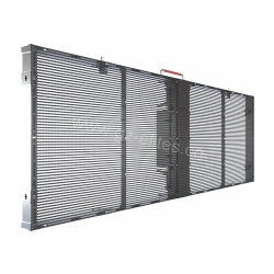 P3.91 500X1000MM LED 户外透明显示屏